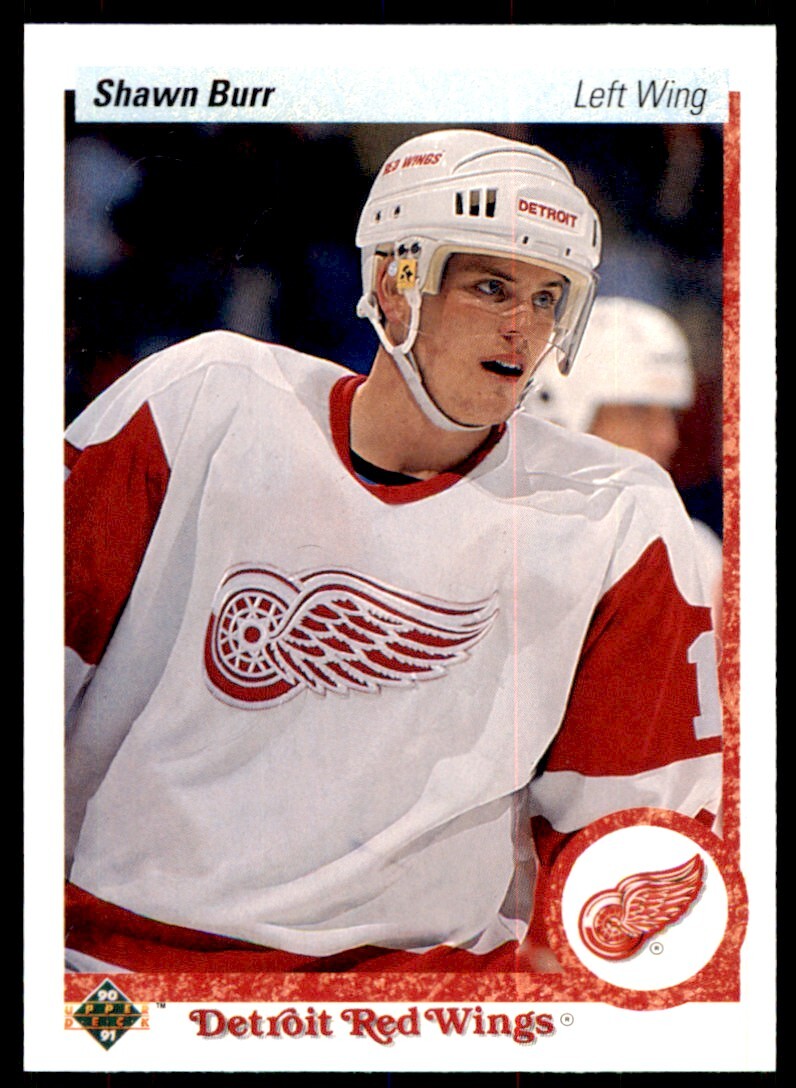 1990-91 Upper Deck Shawn Burr . Detroit Red Wings #111