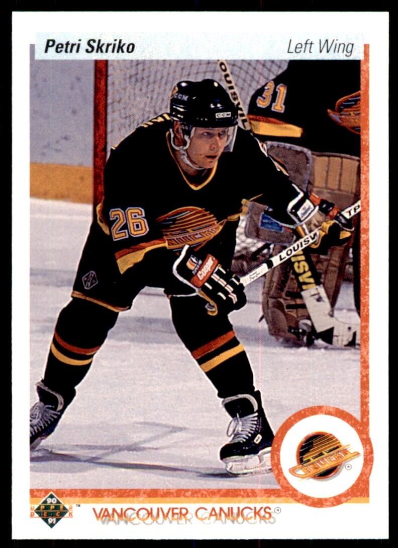 1990-91 Upper Deck Petri Skriko . Vancouver Canucks #147