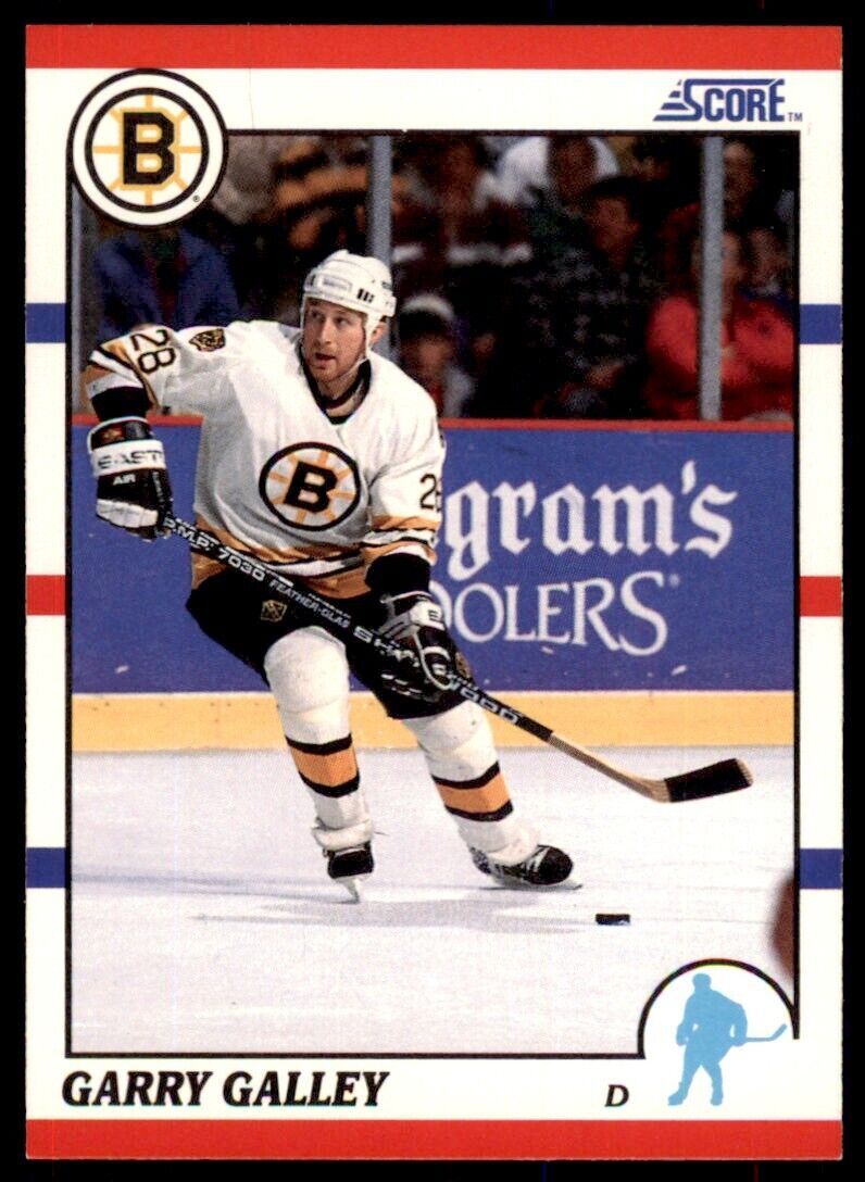 1990-91 Score Canadian Garry Galley Rookie . Boston Bruins #253