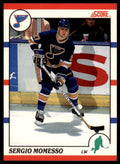 1990-91 Score Canadian Sergio Momesso Rookie . St. Louis Blues #224