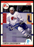 1990-91 Score Canadian Curtis Leschyshyn Rookie . Quebec Nordiques #92