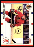1990-91 Score Canadian Adam Creighton . Chicago Blackhawks #82