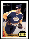 1987-88 O-PEE-CHEE LARRY PLAYFAIR . LOS ANGELES KINGS #57