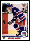 1990-91 Upper Deck Chris Nilan . New York Rangers #368