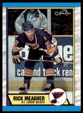 1989-90 O-PEE-CHEE RICK MEAGHER . ST. LOUIS BLUES #116