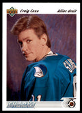 1991-92 Upper Deck French Craig Coxe . San Jose Sharks #60