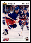 1991-92 Upper Deck French Pat Elynuik . Winnipeg Jets #109