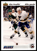 1991-92 Upper Deck French Gino Cavallini . St. Louis Blues #187