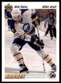 1991-92 Upper Deck French Rick Vaive . Buffalo Sabres #179