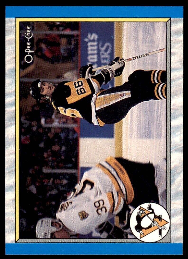 1989-90 O-Pee-Chee Pittsburgh Penguins . Pittsburgh Penguins #312