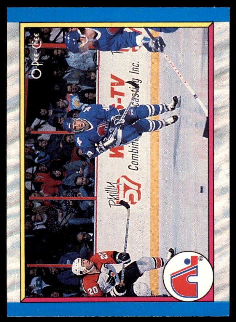 1989-90 O-Pee-Chee Quebec Nordiques . Quebec Nordiques #313