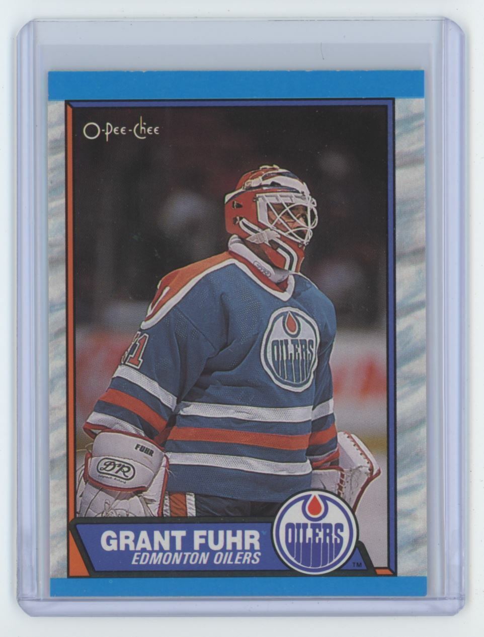 1989-90 O-PEE-CHEE GRANT FUHR . EDMONTON OILERS #192
