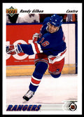 1991-92 Upper Deck French Randy Gilhen . New York Rangers #603