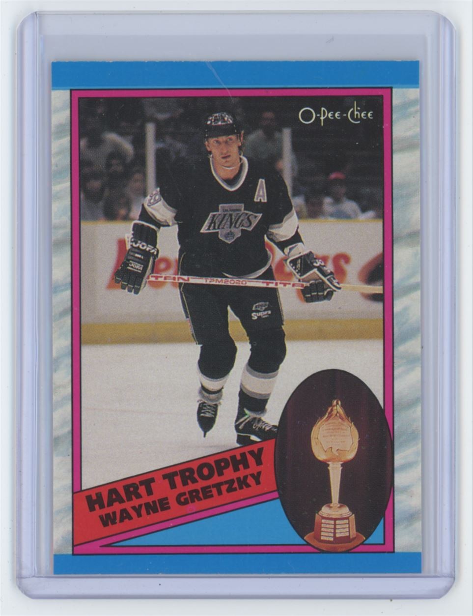 1989-90 O-PEE-CHEE WAYNE GRETZKY . LOS ANGELES KINGS #320