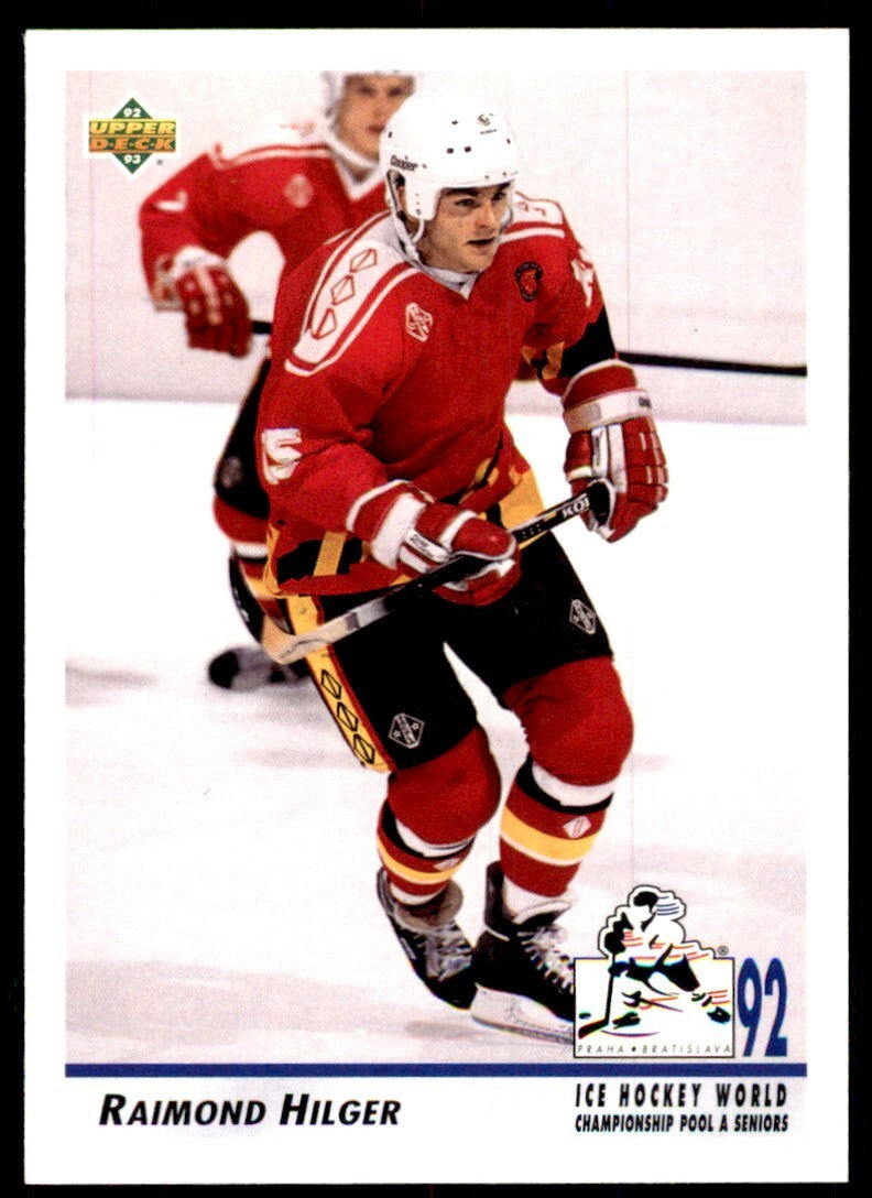 1992-93 UPPER DECK RAIMOND HILGER. GERMANY #373