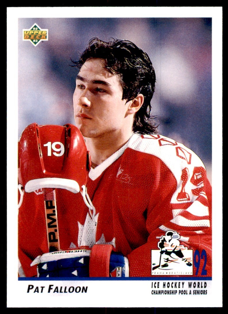 1992-93 UPPER DECK PAT FALLOON CANADA #386