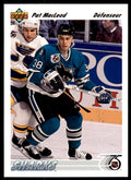 1991-92 Upper Deck French Pat MacLeod Rookie . San Jose Sharks #578