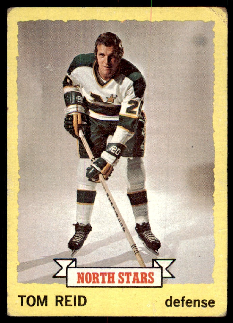 1973-74 TOPPS TOM REID MINNESOTA NORTH STARS #109