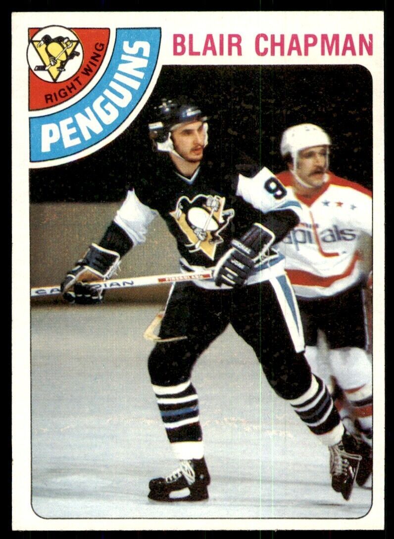 1978-79 Topps Hockey Card Blair Chapman Pittsburgh Penguins #33