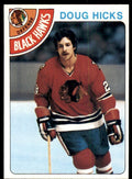 1978-79 Topps Hockey Card Doug Hicks . Chicago Blackhawks #228