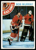 1978-79 Topps Hockey Card Bob Murray Chicago Blackhawks #89