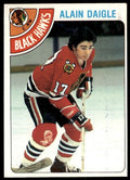 1978-79 Topps Alain Daigle Chicago Blackhawks #117