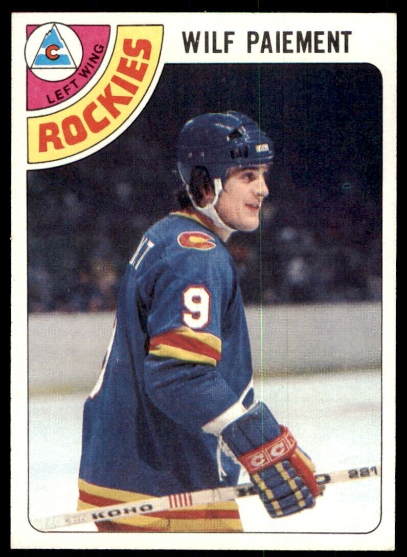 1978-79 Topps Wilf Paiement .. Colorado Rockies #145