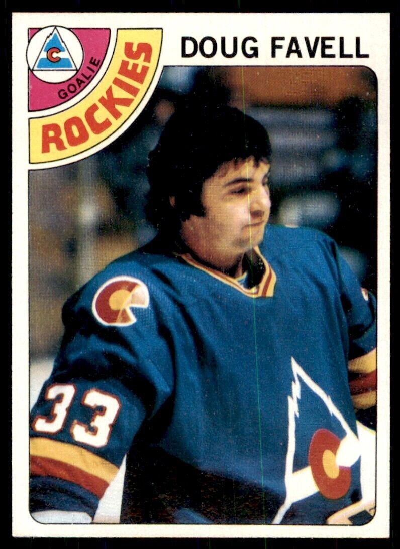 1978-79 Topps Doug Favell .. Colorado Rockies #54