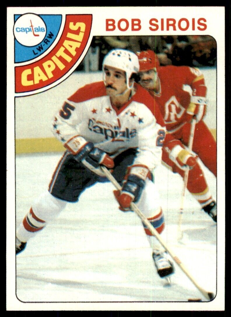 1978-79 Topps Bob Sirois 11 Washington Capitals #96