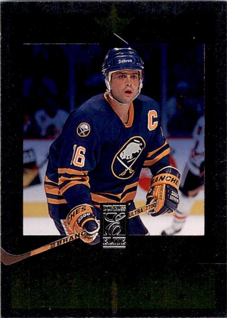 1996-97 Donruss Elite Pat LaFontaine . Buffalo Sabres #75
