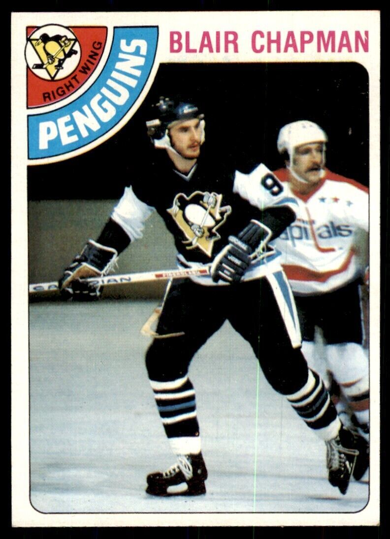 1978-79 Topps Blair Chapman ' Pittsburgh Penguins #33