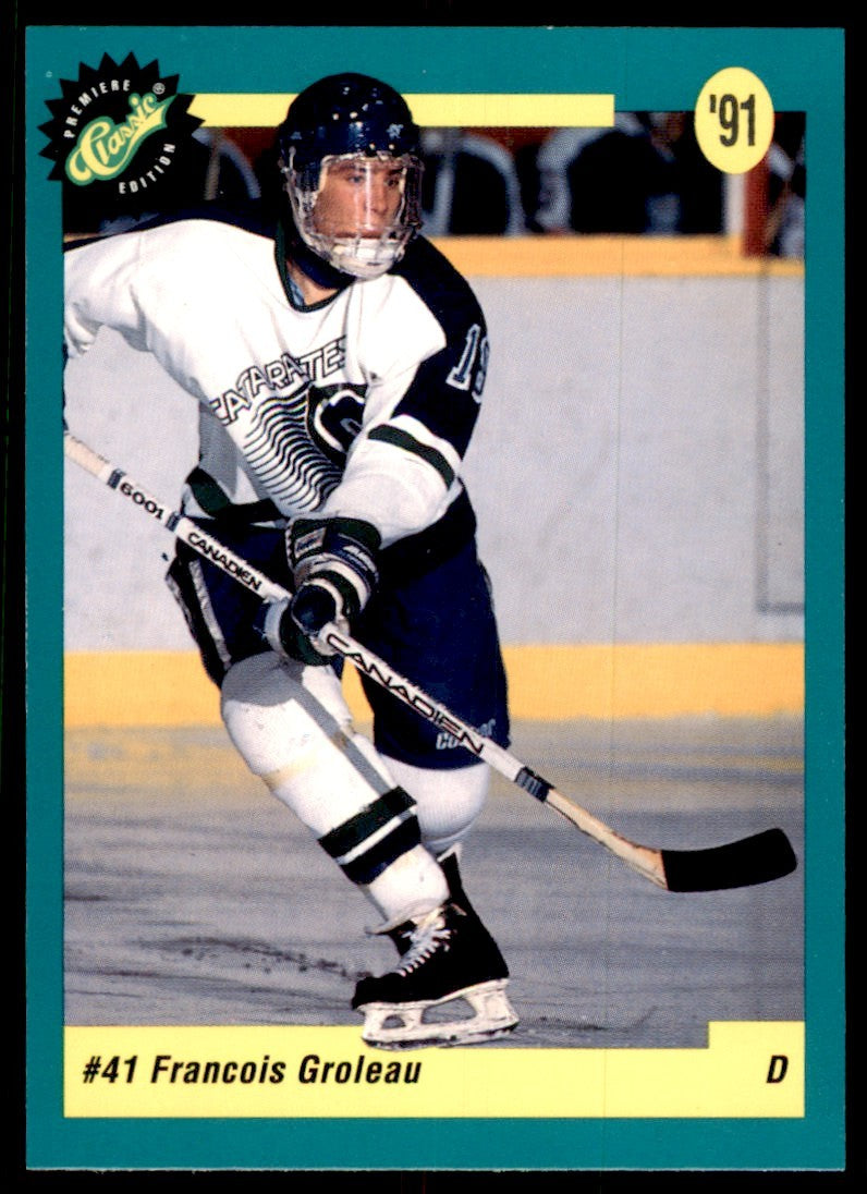 1991-92 Classic CHL Francois Groleau #35