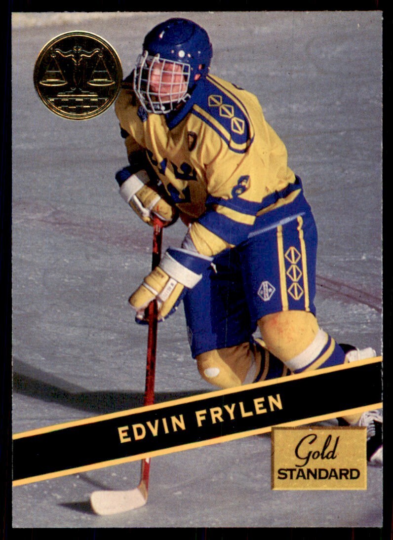 1994-95 Signature Rookies Edvin Frylen Hockey Cards #85