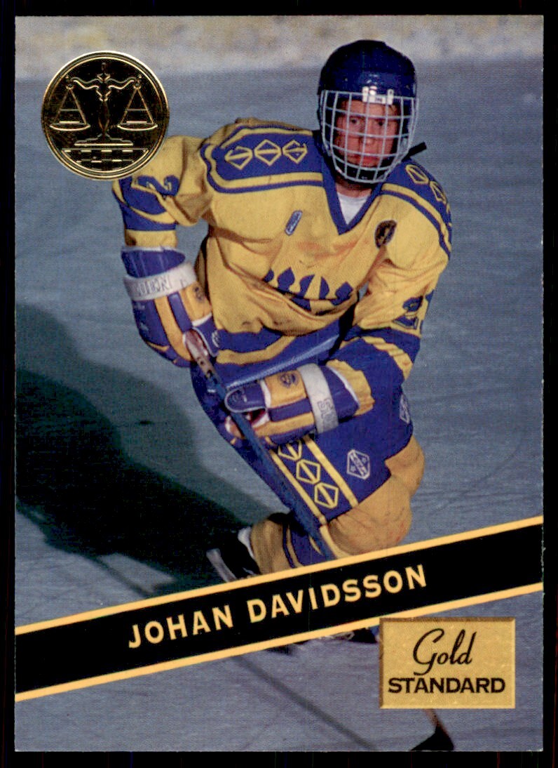 1994-95 Signature Rookies Johan Davidsson Hockey Cards #81