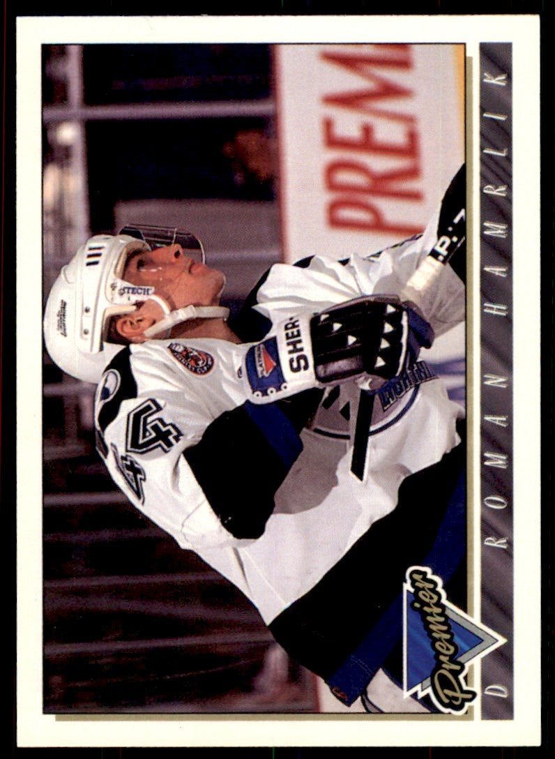 1993-94 Topps Premier Roman Hamrlik . Tampa Bay Lightning #281