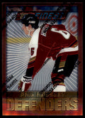 1996-97 FINEST WITH COATING PHIL HOUSLEY CALGARY FLAMES #7