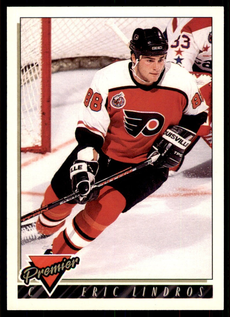 1993-94 Topps Premier Eric Lindros . Philadelphia Flyers #310