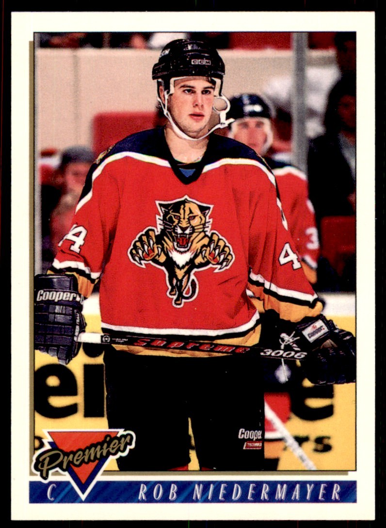 1993-94 Topps Premier Rob Niedermayer . Florida Panthers #270