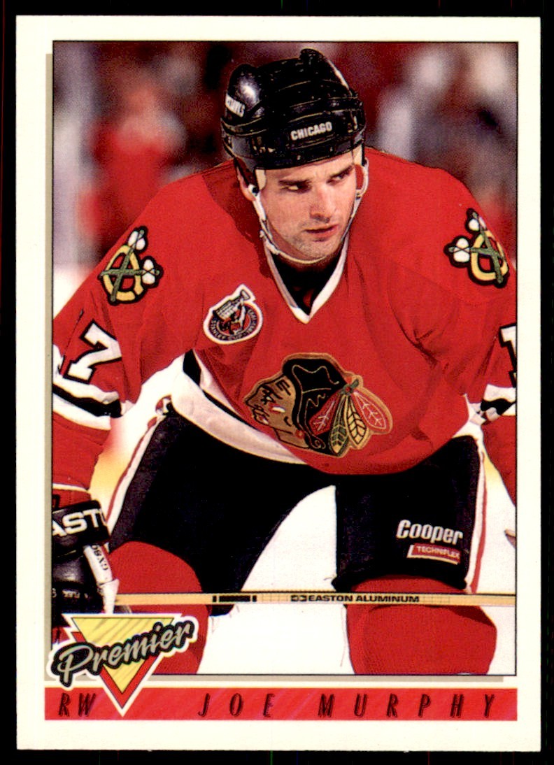 1993-94 Topps Premier Joe Murphy . Chicago Blackhawks #273
