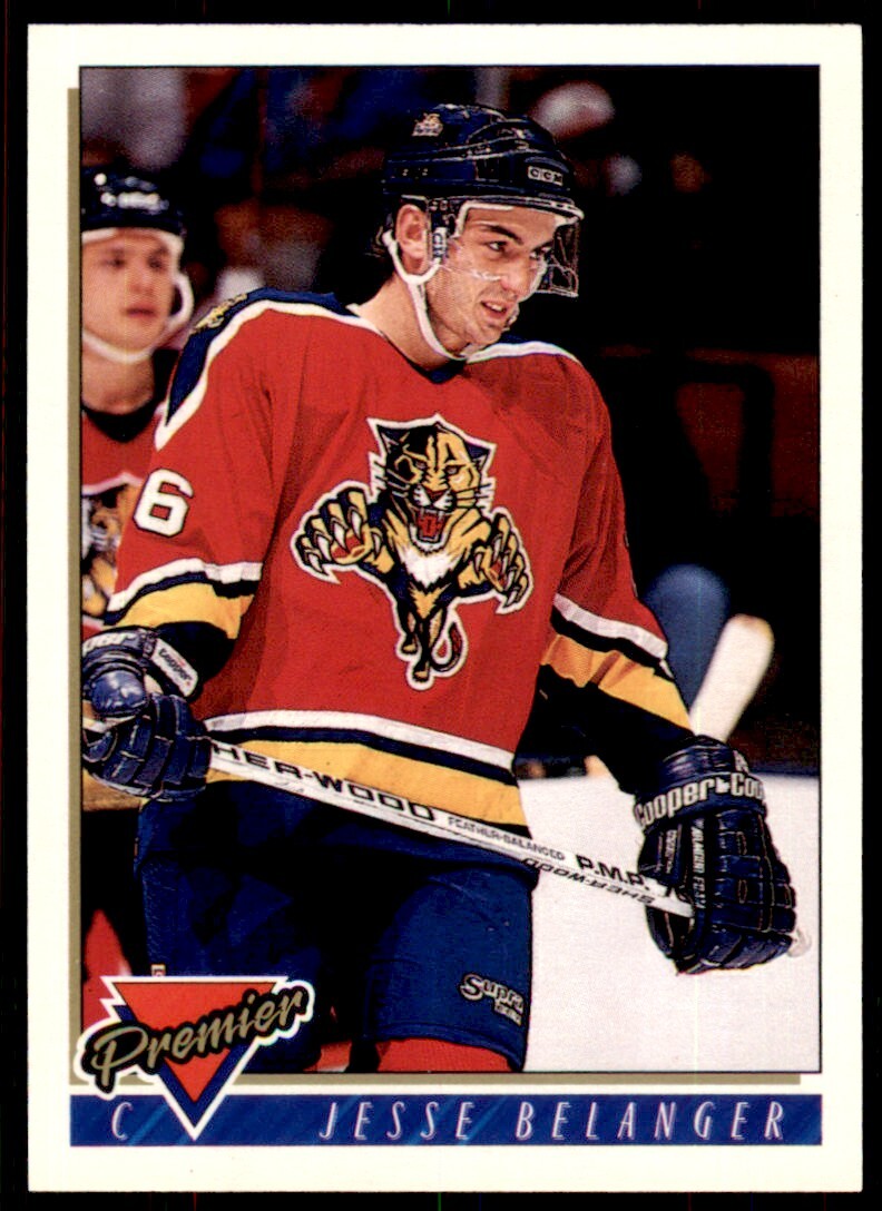 1993-94 Topps Premier Jesse Belanger . Florida Panthers #451