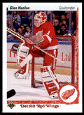 1990-91 Upper Deck. Glen Hanlon . Detroit Red Wings #395