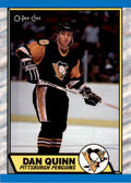 1989-90 O-PEE-CHEE DAN QUINN PITTSBURGH PENGUINS #152