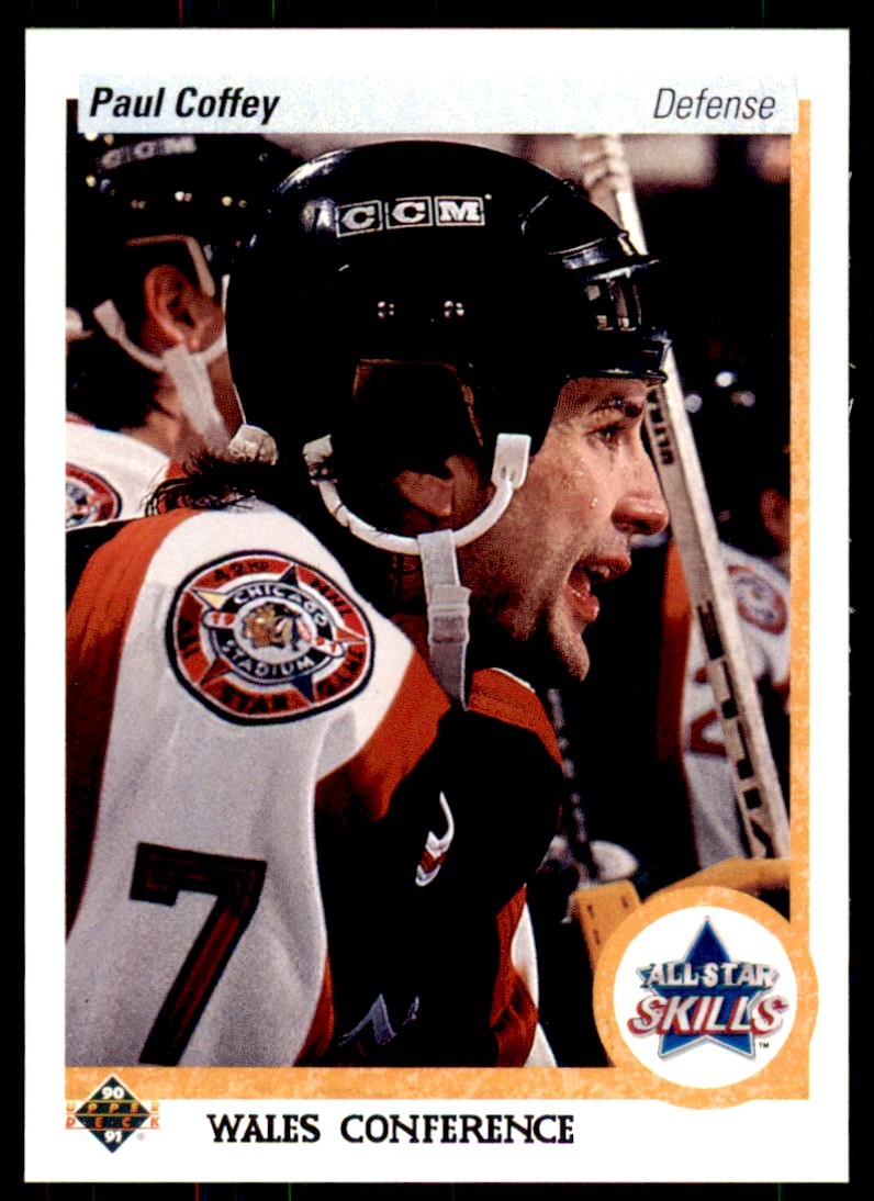 1990-91 Upper Deck Paul Coffey . Pittsburgh Penguins #498