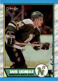 1989-90 O-PEE-CHEE DAVE ARCHIBALD MINNESOTA NORTH STARS #10
