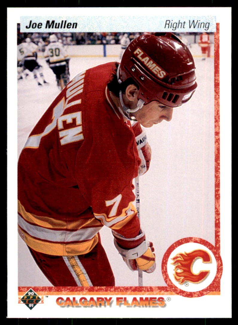 1990-91 Upper Deck. Joe Mullen . Calgary Flames #252