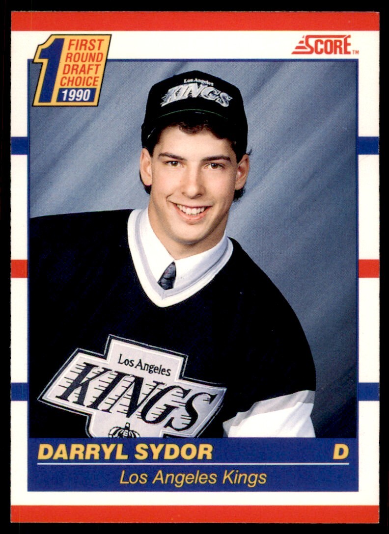1990-91 Score Canadian Darryl Sydor Rookie Los Angeles Kings #425