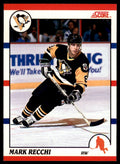 1990-91 Score Canadian Mark Recchi Rookie Pittsburgh Penguins #186