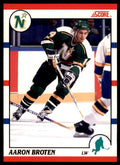 1990-91 Score Canadian Aaron Broten Minnesota North Stars #162