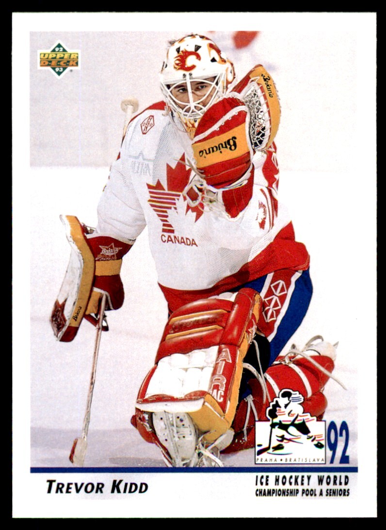 1992-93 Upper Deck Trevor Kidd . Canada #385