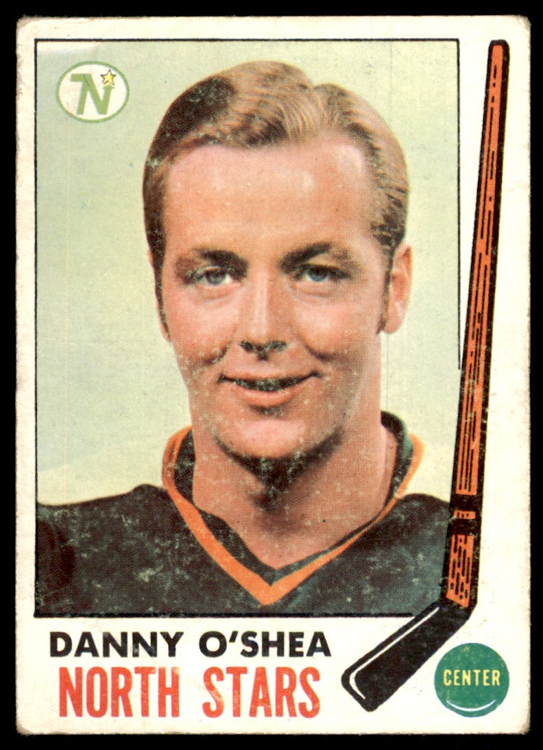 1969-70 TOPPS DANNY O'SHEA MINNESOTA NORTH STARS #131